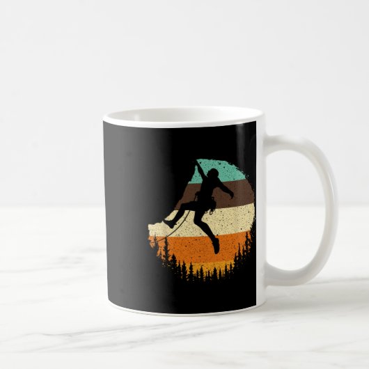 Mug Escalade de roche cool pour hommes femmes grimpeur (Droite)