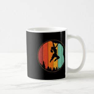 Mug Escalade de rochers cool vintage bloc femmes grimp