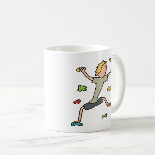 Mug Escalade intérieure (Devant droit)