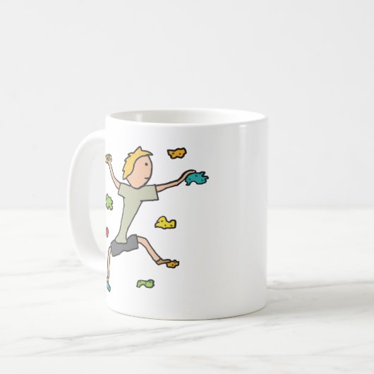Mug Escalade intérieure (Devant gauche)