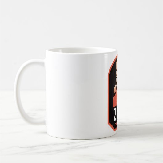 Mug Escalade rocheuse du parc national Zion (Gauche)
