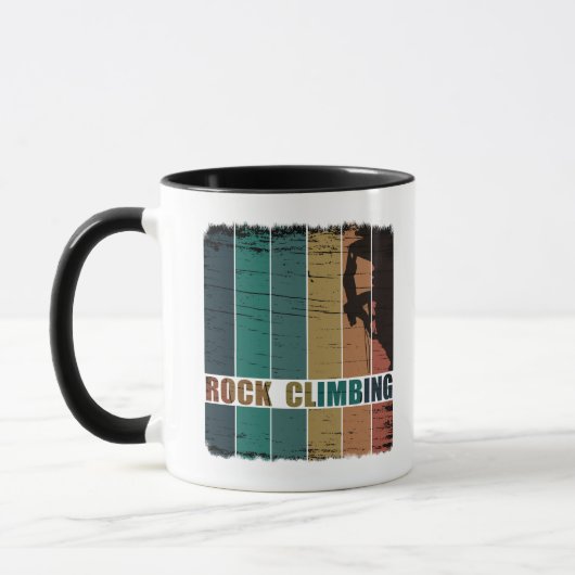 Mug Escalade rock grimpeur vintage (Gauche)