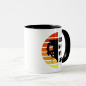 Mug Escalade rock motivationnelle disant (Devant droit)