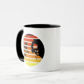 Mug Escalade rock motivationnelle disant (Devant gauche)