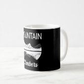 Mug Escalade Rock Mountains Randonnée Climber Idée cad (Devant droit)
