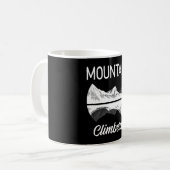 Mug Escalade Rock Mountains Randonnée Climber Idée cad (Devant gauche)