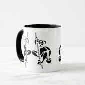 Mug Escalade Stencil Slow Loris (Devant gauche)