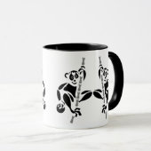 Mug Escalade Stencil Slow Loris (Devant droit)