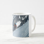 Mug Escalades sur le Mont Blanc en France (Devant droit)