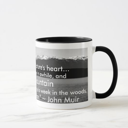 Mug Escaladez une montagne (Droite)