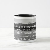 Mug Escaladez une montagne (Centre)