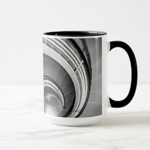 Mug Escalier circulaire BW