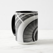 Mug Escalier circulaire BW (Devant gauche)