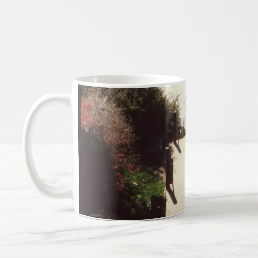 Mug Escalier de Mesa sur carte postale de 2001 (Gauche)