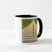 Mug Escalier de stade entre les rangées des sièges (Devant droit)