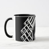 Mug Escalier monochromatique : Obélisque des contraste (Gauche)