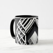 Mug Escalier monochromatique : Obélisque des contraste (Devant gauche)