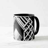 Mug Escalier monochromatique : Obélisque des contraste (Devant droit)