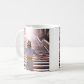 Mug Escalier paisible Jésus (Devant gauche)