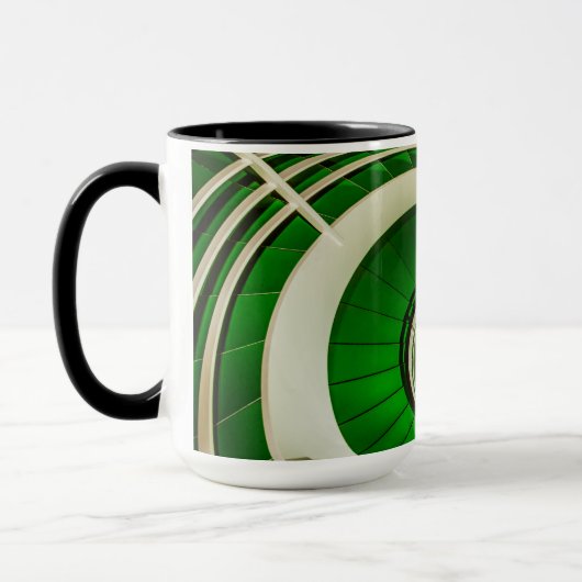 Mug Escalier vert circulaire (Gauche)