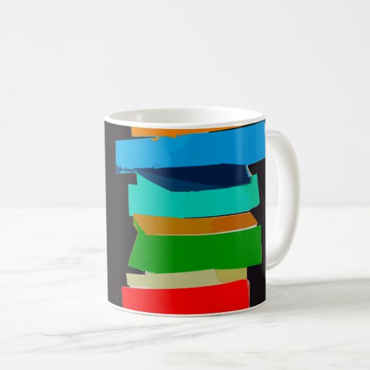 Mug Escaliers colorés (Devant droit)