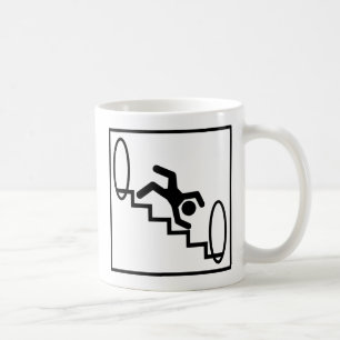 Mug Escaliers de Stickman - danger