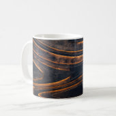 Mug Escaliers en spirale noir et marron (Devant gauche)