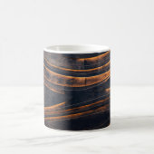Mug Escaliers en spirale noir et marron (Centre)