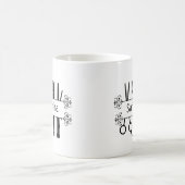 Mug Escaliers Personnalisés Ciseaux Coiffeur (Centre)