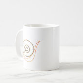 Mug Escargot artistique (Devant gauche)