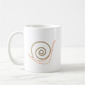 Mug Escargot artistique (Gauche)