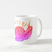Mug Escargot dans le style graphique (Devant droit)