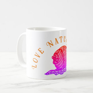 Mug Escargot dans le style graphique