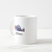 Mug Escargot Fusée (Devant gauche)