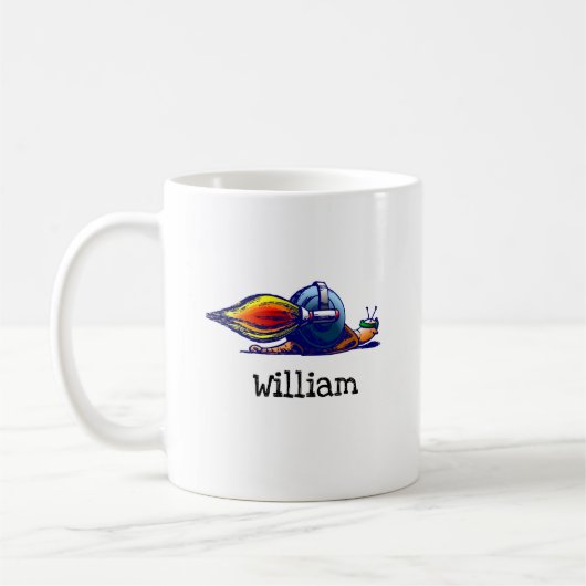Mug Escargot Fusée (Gauche)