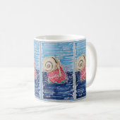 Mug Escargot sur la Fraise (Devant droit)