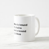 Mug esclave contre captif (Devant droit)