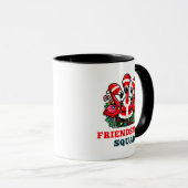 Mug Escouade de Flamant rose des amis (Devant droit)