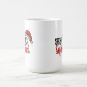 Mug Escouade de rayons X de Noël (Centre)
