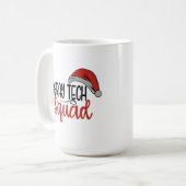 Mug Escouade de rayons X de Noël (Devant gauche)