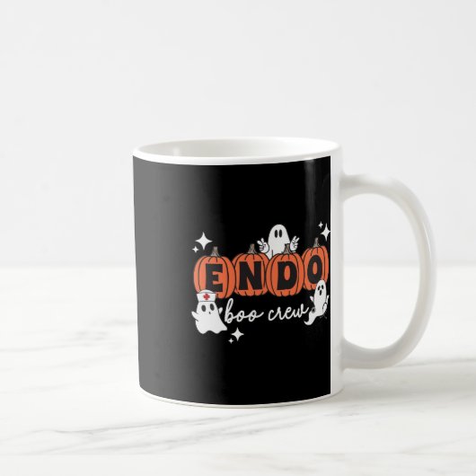 Mug Escouade d'équipe d'Halloween Endo Ghosts Citrouil (Droite)