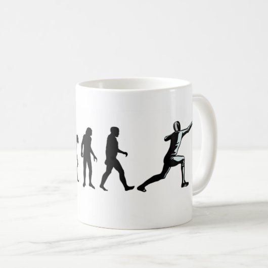 Mug Escrimeur d'évolution (Devant droit)