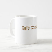 Mug Escroquerie Leche de café (Devant gauche)