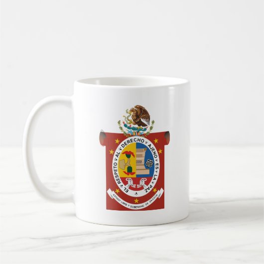 Mug Escudo d'Oaxaca, Mexique (Gauche)