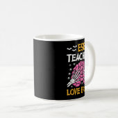 Mug Ese Teacher Love Brains Funny Halloween School (Devant droit)