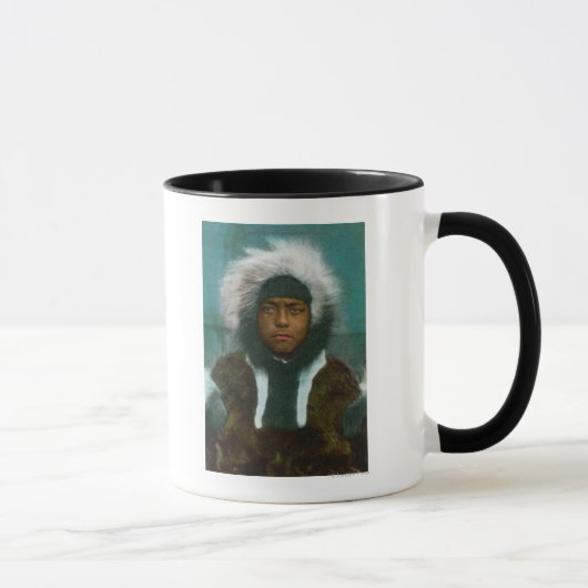 Mug Eskimo Boy nommé "Menadelook" (Droite)