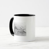 Mug Eskimo en bateau fait avec des peaux appelé Omiak (Devant gauche)