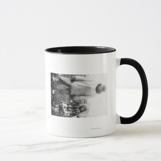 Mug Eskimo père et enfant en Alaska Photographie (Droite)
