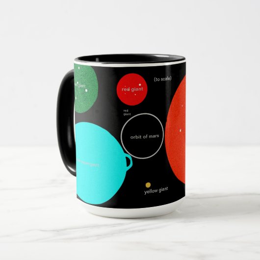 Mug Espace (Devant gauche)