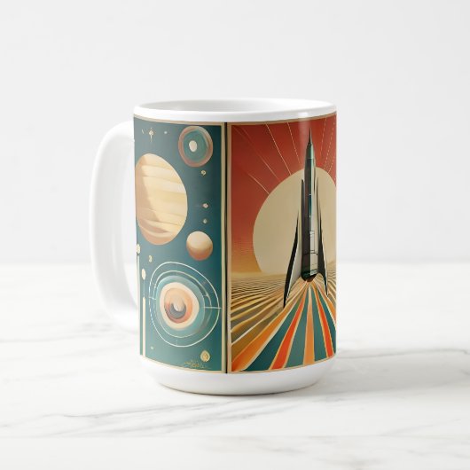 Mug Espace Art Espace Temps Espace (Devant gauche)
